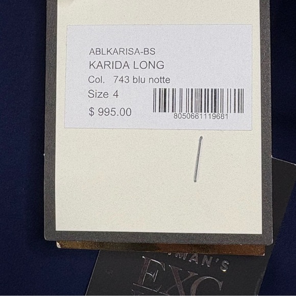 NEW Chiara Boni La Petite Robe Karida Sleeveless Cutout Long Dress Size 4 - Picture 16 of 16